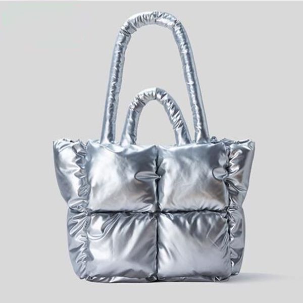women's fall/winter down bag fashion classic cotton-padded square space handbag simple commuter tote bag soft square shoulder bag
women's fall/winter down bag fashion classic cotton-padded square space handbag simple commuter tote bag soft square shoulder bag