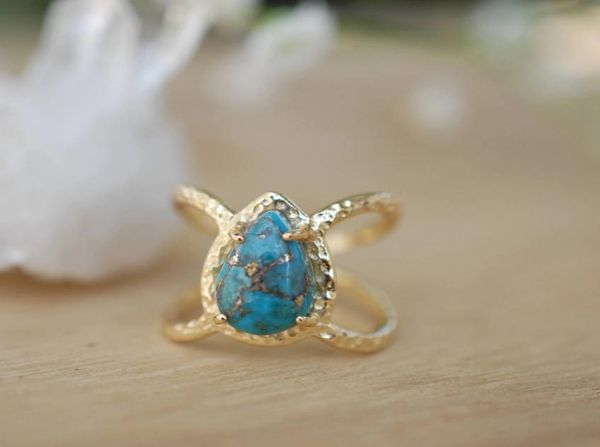 european and american new product luxury ring inlaid water drop pearshaped turquoise party engagement female jewelry1690046, Silver
european and american new product luxury ring inlaid water drop pearshaped turquoise party engagement female jewelry1690046, Silver