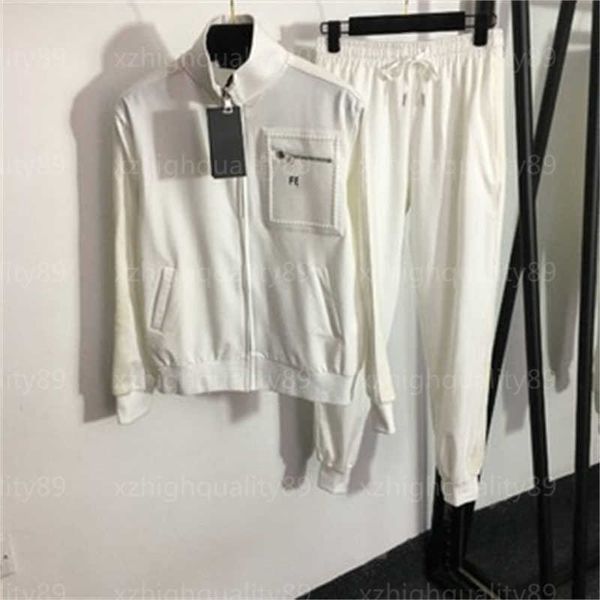 womens fitness tracksuits designer sportswear two piece set clothing letter zipper pocket long sleeve jacket casual sweatpants designers tra, White
womens fitness tracksuits designer sportswear two piece set clothing letter zipper pocket long sleeve jacket casual sweatpants designers tra, White