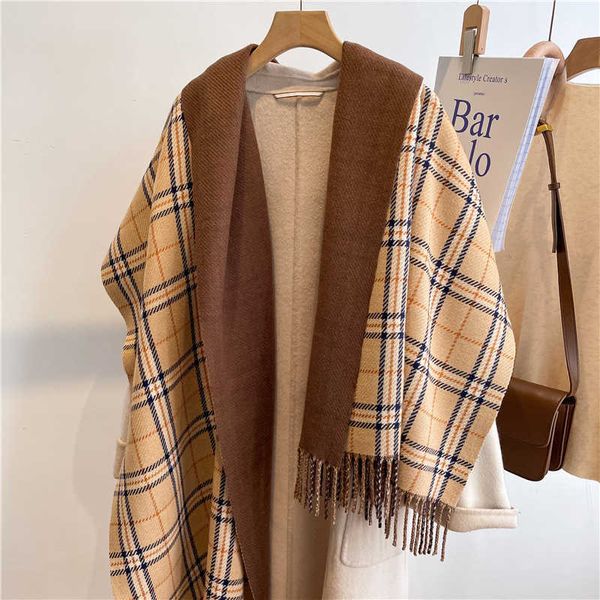 casual brand b urbbery scarf online shop new art colored checkered scarf women's thickened imitation cashmere shawl dual purpose knitte, Blue;gray
casual brand b urbbery scarf online shop new art colored checkered scarf women's thickened imitation cashmere shawl dual purpose knitte, Blue;gray
