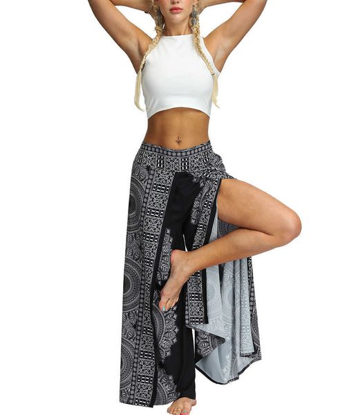 women's casual pants patchwork comfortable baggy yoga print aladdin harem hippie boho colorful, Black
women's casual pants patchwork comfortable baggy yoga print aladdin harem hippie boho colorful, Black