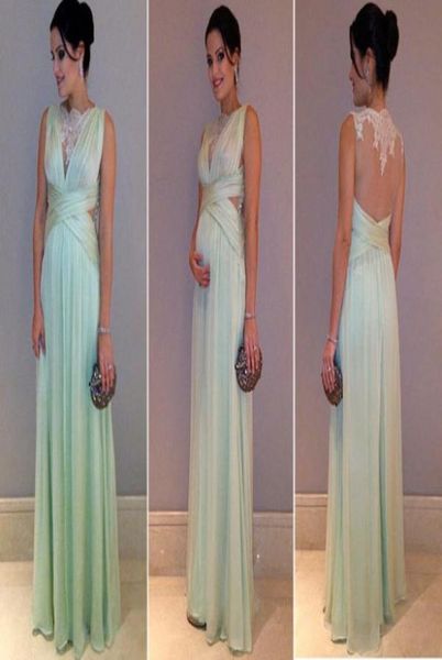 charming green chiffon evening gowns elegant floor length pleat maternity dresses 2016 formal dresses applique see though back eve3679880, Black;red
charming green chiffon evening gowns elegant floor length pleat maternity dresses 2016 formal dresses applique see though back eve3679880, Black;red