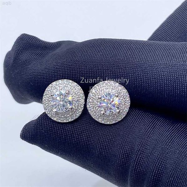 round brilliant cut def color vvs1 genuine moissanite earrings 925 sterling silver classic gemstones suitable for women, Golden
round brilliant cut def color vvs1 genuine moissanite earrings 925 sterling silver classic gemstones suitable for women, Golden