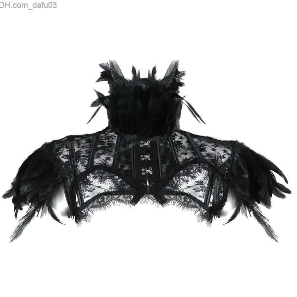 theme costume vintage punk gothic feather neck shoulder women's lace polero jacket shrugged bird witch role playing packaging halloween, Black;red
theme costume vintage punk gothic feather neck shoulder women's lace polero jacket shrugged bird witch role playing packaging halloween, Black;red