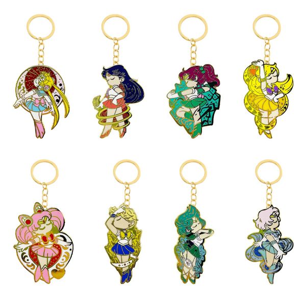 anime sailor moon girls drip oil metal ball bell keychain key ring accesssory, Blue
anime sailor moon girls drip oil metal ball bell keychain key ring accesssory, Blue