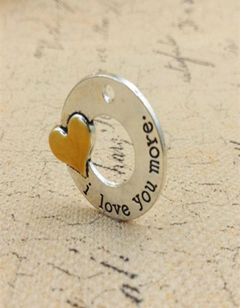 100 pcslot antique silverquot i love you more quot inspiration charm pendant diy jewelry supply30mm6263827, Bronze;silver
100 pcslot antique silverquot i love you more quot inspiration charm pendant diy jewelry supply30mm6263827, Bronze;silver