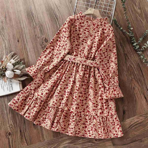 girl's dresses baby girls dresses for kids clothing floral long sleeve teenagers school costume dress children vestido years r230810, Red;yellow
girl's dresses baby girls dresses for kids clothing floral long sleeve teenagers school costume dress children vestido years r230810, Red;yellow