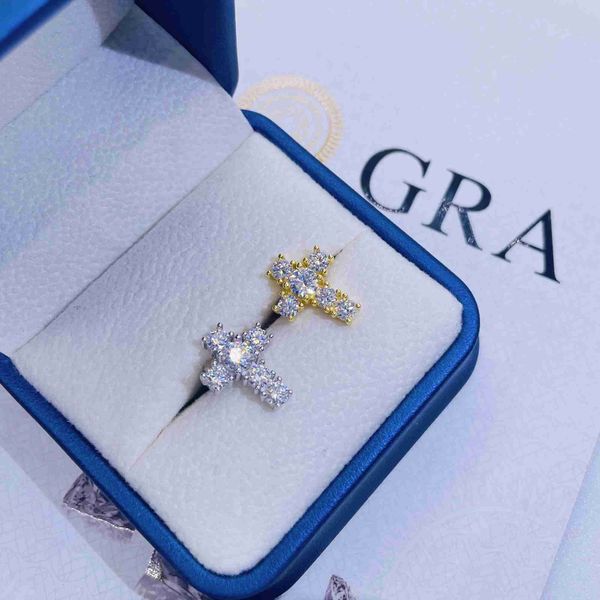 sterling silver jewelry trendy earrings vvs moissanite pass tester iced out hip hop cross earrings stud, Golden
sterling silver jewelry trendy earrings vvs moissanite pass tester iced out hip hop cross earrings stud, Golden