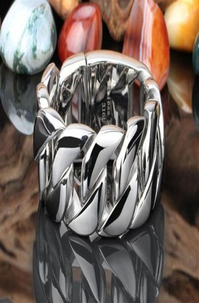 fashion new 31mm super wide shiny hand chain bracelet men cool punk stainless steel jewelry silver color nb65298i3289476, Black
fashion new 31mm super wide shiny hand chain bracelet men cool punk stainless steel jewelry silver color nb65298i3289476, Black