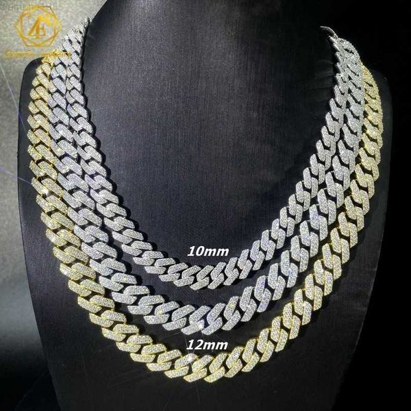 s925 with iced out 2row vvs moissanite cuban moissanite diamond chain cuban link moissanite necklace cuban, Silver
s925 with iced out 2row vvs moissanite cuban moissanite diamond chain cuban link moissanite necklace cuban, Silver