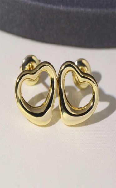 lady love open heart earrings 925 silver gold piercing stud for women femme wedding party girl pendientes brincos5312087, Golden;silver
lady love open heart earrings 925 silver gold piercing stud for women femme wedding party girl pendientes brincos5312087, Golden;silver
