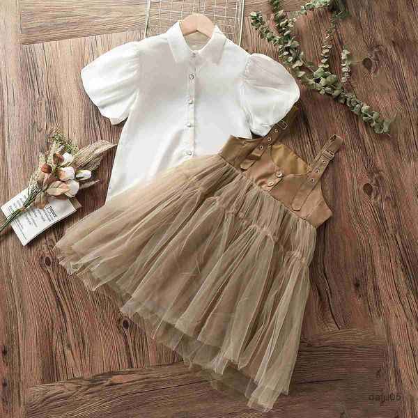 girl's dresses kids clothing sets for girls outfits summer baby shirts dress suits school teenagers children costumes years r230810, Red;yellow
girl's dresses kids clothing sets for girls outfits summer baby shirts dress suits school teenagers children costumes years r230810, Red;yellow