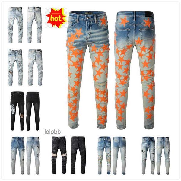 2023 new arrivals amirly mens luxury designer denim jeans holes trousers jean coolguy biker pants man clothing itz4, Blue
2023 new arrivals amirly mens luxury designer denim jeans holes trousers jean coolguy biker pants man clothing itz4, Blue
