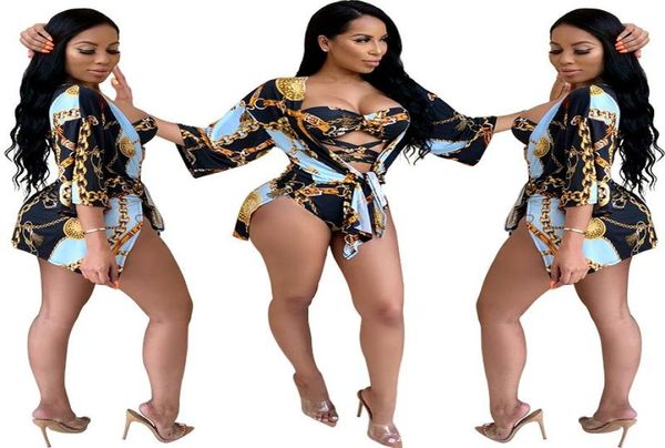 women two piece set bathing suit print swimwear lace up one piece swimsuit long sleeve cardigan cover up outfits blue3715119, White;black
women two piece set bathing suit print swimwear lace up one piece swimsuit long sleeve cardigan cover up outfits blue3715119, White;black