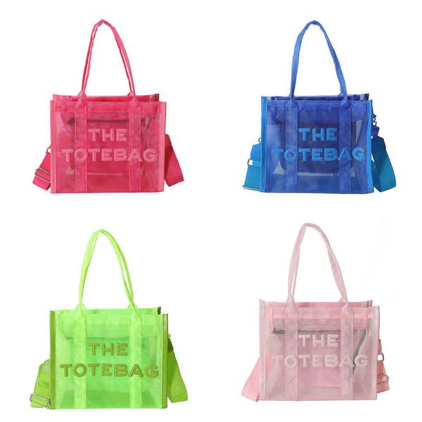 mesh the tote bag pink designer pvc medium beach totes bag vacation leisure large handbags women shoulder crossbody bags travel bags 230803
mesh the tote bag pink designer pvc medium beach totes bag vacation leisure large handbags women shoulder crossbody bags travel bags 230803