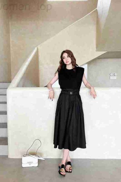 basic & casual dresses designer p family 23 spring/summer new fashion double pocket decorative waist elastic sleeveless panel high dress sby, Black;gray
basic & casual dresses designer p family 23 spring/summer new fashion double pocket decorative waist elastic sleeveless panel high dress sby, Black;gray