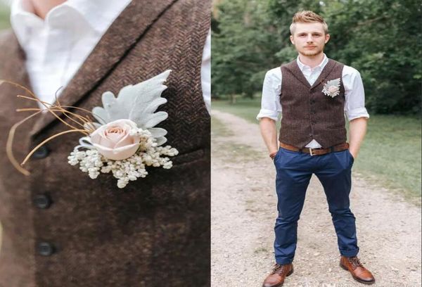 2019 groom vests brown tweed wool herringbone groom vests british style mens suit vests slim fit mens dress vest custom wedding wa4418575, Black
2019 groom vests brown tweed wool herringbone groom vests british style mens suit vests slim fit mens dress vest custom wedding wa4418575, Black