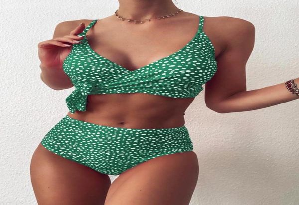 women's swimwear dots high waist bikini set bandage bra+thong women two-piece swimsuits for vacation swimming beach push up1500077, White;black
women's swimwear dots high waist bikini set bandage bra+thong women two-piece swimsuits for vacation swimming beach push up1500077, White;black
