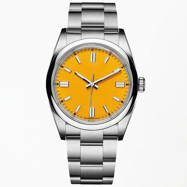 men's watch designer automatic mechanical oyster eternal 2813 movement stainless steel 41 36mm waterproof ceramic ring birthday luxury, Slivery;brown
men's watch designer automatic mechanical oyster eternal 2813 movement stainless steel 41 36mm waterproof ceramic ring birthday luxury, Slivery;brown