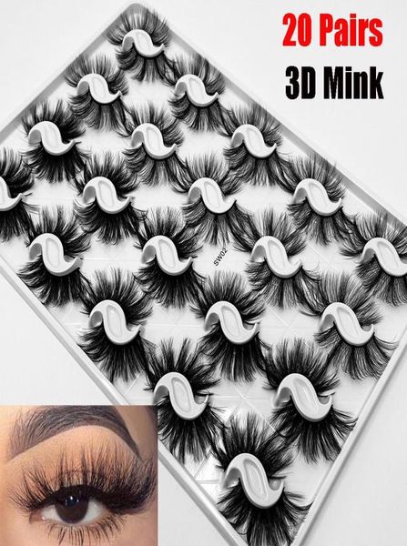 20 pairsbox mixed 3d faux mink false eyelashes natural thick long wispies lash reusable handmade bushy fluffy lashes9328791
20 pairsbox mixed 3d faux mink false eyelashes natural thick long wispies lash reusable handmade bushy fluffy lashes9328791