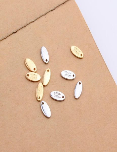 bulk 500pcs mini hand made tag charms pendant 115mm gold silver colors good for jewelry finding8357250, Bronze;silver
bulk 500pcs mini hand made tag charms pendant 115mm gold silver colors good for jewelry finding8357250, Bronze;silver