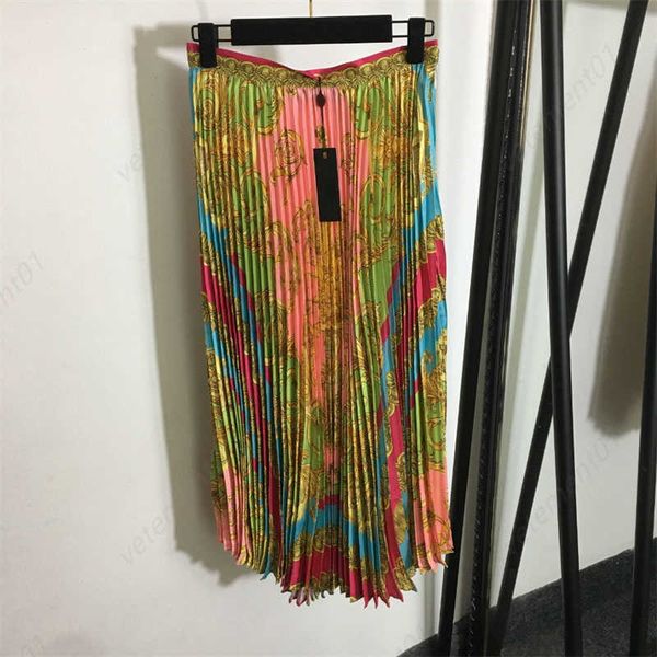 summer half dress lady designer dresses europe and the united states retro floral print high waist pleated grass green semi-skirt, Black
summer half dress lady designer dresses europe and the united states retro floral print high waist pleated grass green semi-skirt, Black