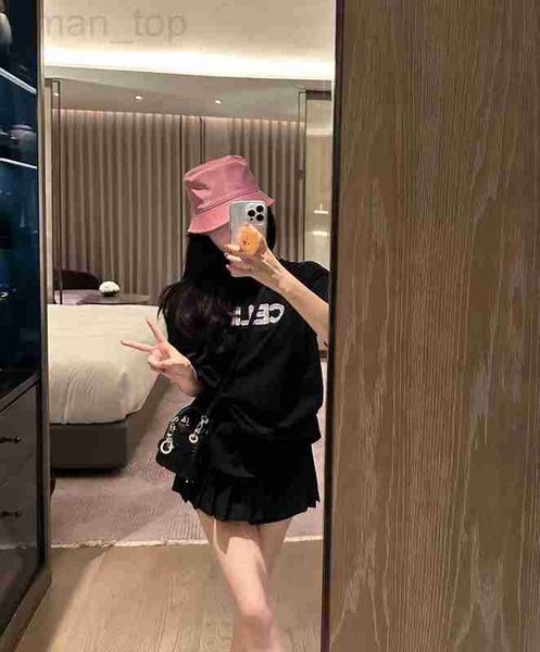 women's t-shirt designer ce23 spring/summer new pink bead letter embroidery design fashion versatile round neck short sleeve t-shirt fo, White
women's t-shirt designer ce23 spring/summer new pink bead letter embroidery design fashion versatile round neck short sleeve t-shirt fo, White