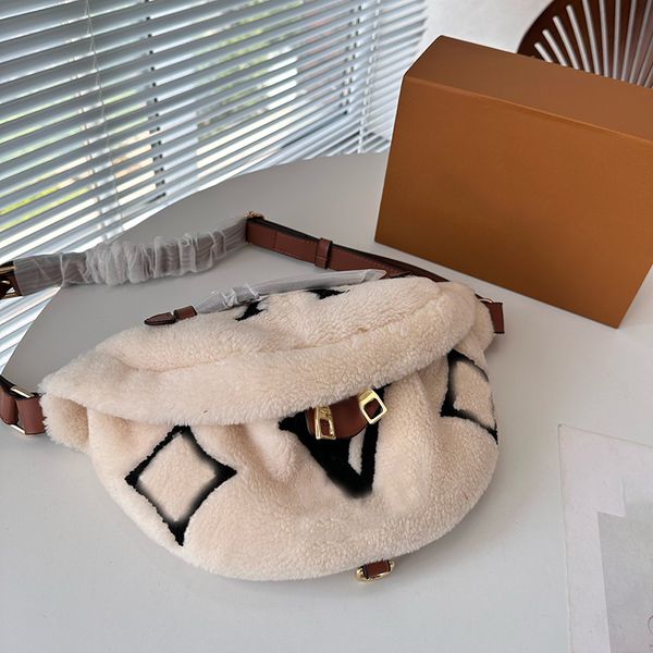 fashion women shoulder bag soft lamb hair chest bag underarm bag satchel classic printed handbag luxury handbags belt fanny pack large capac
fashion women shoulder bag soft lamb hair chest bag underarm bag satchel classic printed handbag luxury handbags belt fanny pack large capac