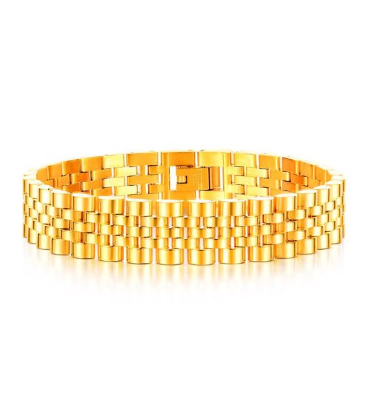 bracelet wristbands for men jewelry sliver golden black watch chain stainless steel hip pop male charm bangles boys birthdays gift4509079, Golden;silver
bracelet wristbands for men jewelry sliver golden black watch chain stainless steel hip pop male charm bangles boys birthdays gift4509079, Golden;silver