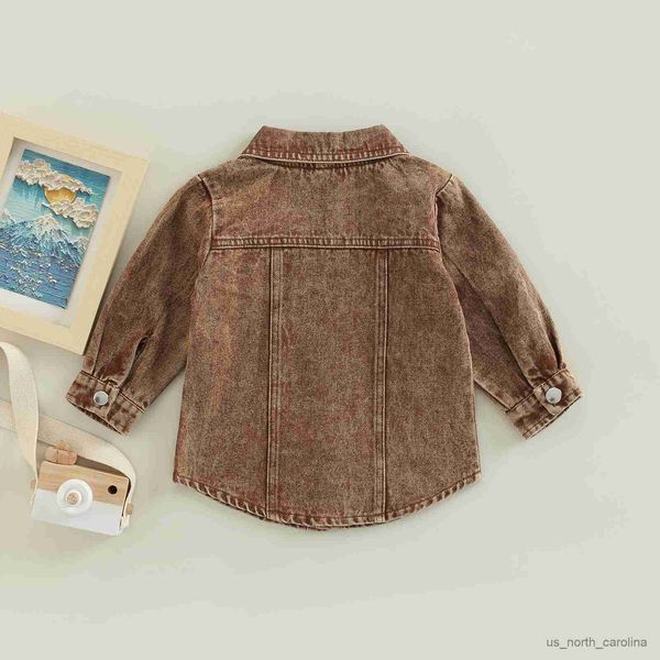 jackets toddler kids baby boys jacket solid color turn-down collar long sleeve button-up denim jacket for kids 18m-6t r230805, Blue;gray
jackets toddler kids baby boys jacket solid color turn-down collar long sleeve button-up denim jacket for kids 18m-6t r230805, Blue;gray