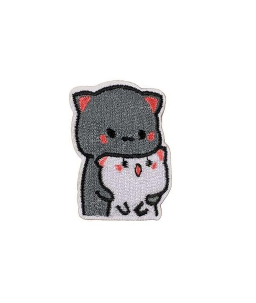 sewing notions cat couple cartoon animal embroidery patches for clothing kids shirts hats iron on custom patch5701514, Black
sewing notions cat couple cartoon animal embroidery patches for clothing kids shirts hats iron on custom patch5701514, Black