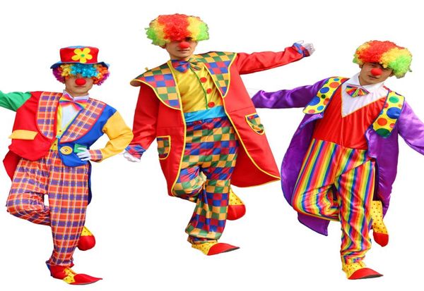 funny clown costumes cospaly clown clothes suit 548 circus costume men women joker costume christmas halloween masquerade party dr4276651, Black;red
funny clown costumes cospaly clown clothes suit 548 circus costume men women joker costume christmas halloween masquerade party dr4276651, Black;red