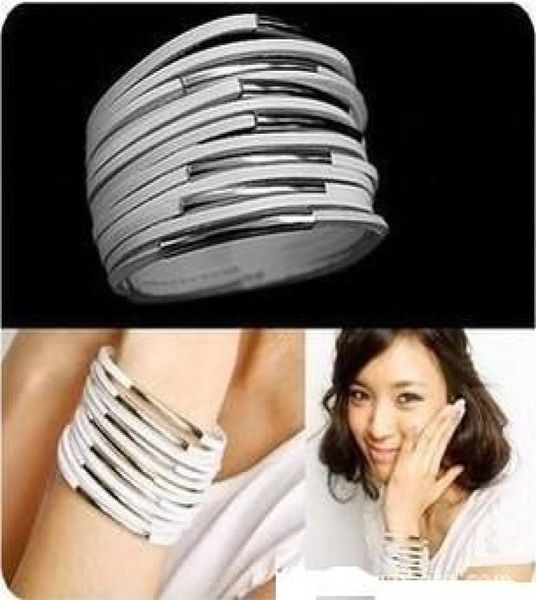 belt buckle 13layer filaments pu leather wide bracelet leather bracelet 10pcs8016847, Black
belt buckle 13layer filaments pu leather wide bracelet leather bracelet 10pcs8016847, Black