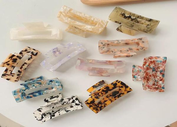 girls acetate hair clip rectangle acrylic marble print large hairs claws ponytail women accessories children shark barrettes5450101, Slivery;white
girls acetate hair clip rectangle acrylic marble print large hairs claws ponytail women accessories children shark barrettes5450101, Slivery;white