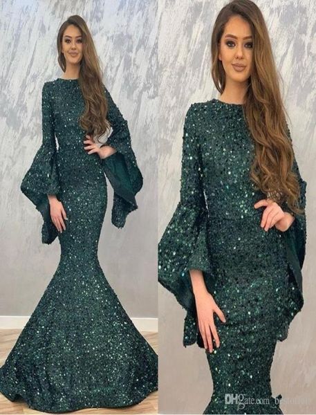 2020 dark green mermaid evening dresses sequin long sleeves prom gowns for dubai women formal wear prom gowns vestido de fiesta ab3757147, Black;red
2020 dark green mermaid evening dresses sequin long sleeves prom gowns for dubai women formal wear prom gowns vestido de fiesta ab3757147, Black;red