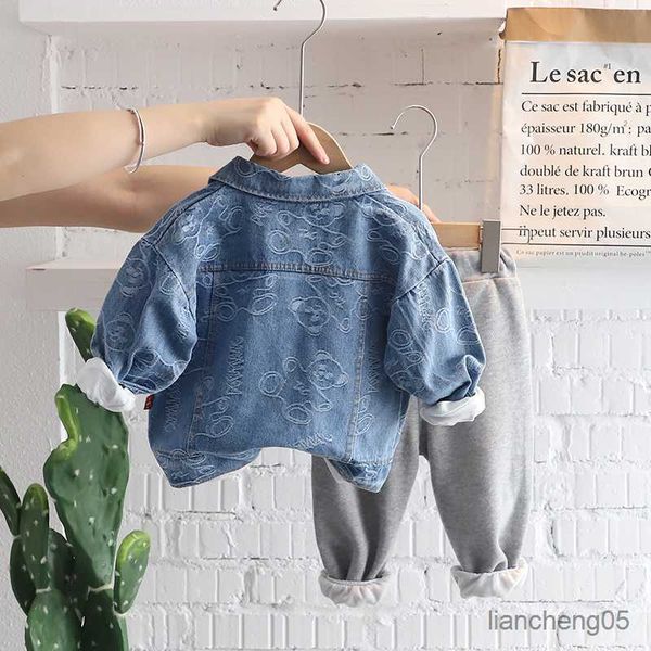 clothing sets children fashion suit spring kids boy girl denim coat hoodies baby toddler clothing infant sportswear years r230805, White
clothing sets children fashion suit spring kids boy girl denim coat hoodies baby toddler clothing infant sportswear years r230805, White