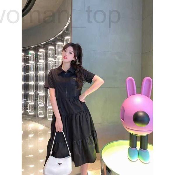 basic & casual dresses designer new product classic triangle decorative ribbon collage placement large swing version shows thin temperament, Black;gray
basic & casual dresses designer new product classic triangle decorative ribbon collage placement large swing version shows thin temperament, Black;gray