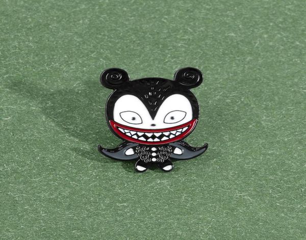 new cartoon punk dark cloak ghost clown big mouth mouse enamel animation character pin child denim clothes lapel pendant jewelry g9006659, Blue
new cartoon punk dark cloak ghost clown big mouth mouse enamel animation character pin child denim clothes lapel pendant jewelry g9006659, Blue