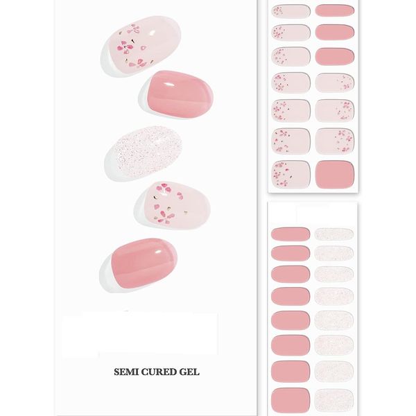 semi cured gel nail sticker rose diamond - works with any nail lamps, salon-quality - pink, Black
semi cured gel nail sticker rose diamond - works with any nail lamps, salon-quality - pink, Black