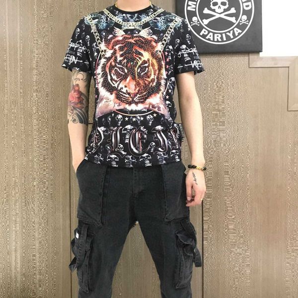 new style phillip plain men t-shirt designer pp skull diamond t shirt short sleeve dollar brown bear brand o-neck skulls paris polowo54, White;black
new style phillip plain men t-shirt designer pp skull diamond t shirt short sleeve dollar brown bear brand o-neck skulls paris polowo54, White;black