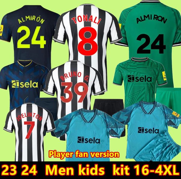 23 24 newcastles 130th soccer jerseys 130 years bruno g. joelinton isak 2023 2024 nufc fans player version united maximin wilson almiron foo, Black;yellow
23 24 newcastles 130th soccer jerseys 130 years bruno g. joelinton isak 2023 2024 nufc fans player version united maximin wilson almiron foo, Black;yellow
