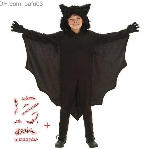 theme costume bat vampire hoodie halloween anime black bat deluxe bodysuit children's game role play carnival gloves costume z230805, Black;red
theme costume bat vampire hoodie halloween anime black bat deluxe bodysuit children's game role play carnival gloves costume z230805, Black;red