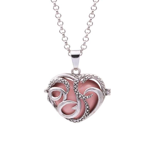 pendant necklaces 1pc love heart necklace mexico sound chime angel ball caller locket for essential oil diffuser pregnant women fu1759041, Silver
pendant necklaces 1pc love heart necklace mexico sound chime angel ball caller locket for essential oil diffuser pregnant women fu1759041, Silver