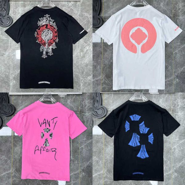 fashion men's luxury t shirts brand ch t-shirts designers men women tees horseshoe sanskrit cross print classics cotton t-shirt loose, White;black
fashion men's luxury t shirts brand ch t-shirts designers men women tees horseshoe sanskrit cross print classics cotton t-shirt loose, White;black