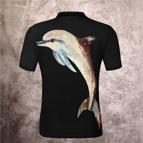 new style phillip plain men t-shirt designer pp skull diamond t shirt short sleeve dollar brown bear brand o-neck skulls paris polota3d, White;black
new style phillip plain men t-shirt designer pp skull diamond t shirt short sleeve dollar brown bear brand o-neck skulls paris polota3d, White;black