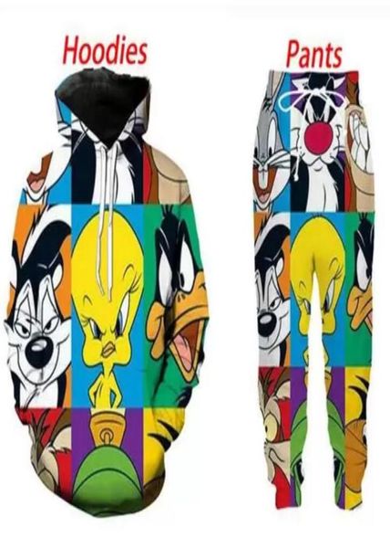 2022 new menwomens cartoon looney tunes funny 3d print fashion tracksuits hip hop pants hoodies ok0375504481, Gray
2022 new menwomens cartoon looney tunes funny 3d print fashion tracksuits hip hop pants hoodies ok0375504481, Gray