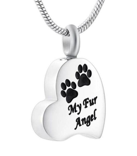 fashion jewelry custom heart paw print quotmy fur angel quotpet keepsake memorial urn necklace stainless steel cremation jewel2006761, Silver
fashion jewelry custom heart paw print quotmy fur angel quotpet keepsake memorial urn necklace stainless steel cremation jewel2006761, Silver