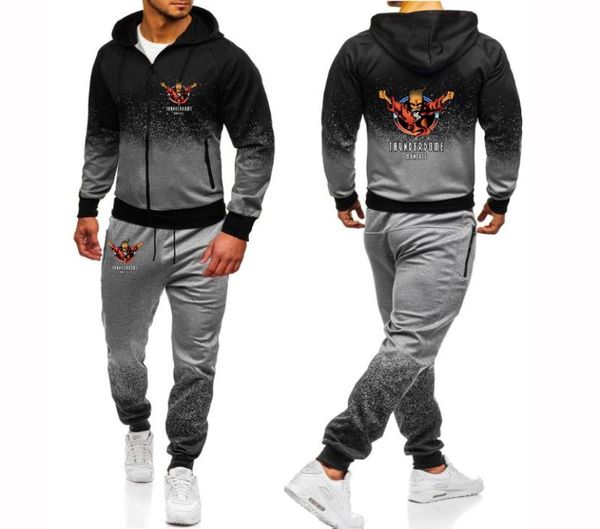 men039s tracksuits 2021 spring and autumn thunderdome printing zipper jacket gradient hoodie leisure clothes fashion sweatpan1178436, Gray
men039s tracksuits 2021 spring and autumn thunderdome printing zipper jacket gradient hoodie leisure clothes fashion sweatpan1178436, Gray