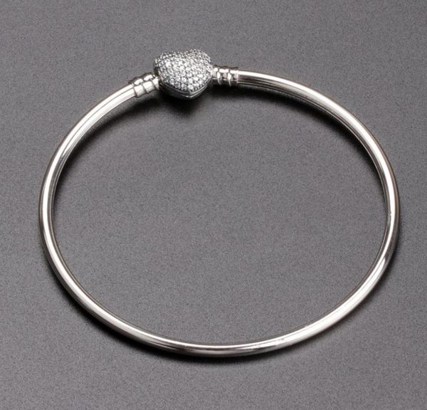 classic design 925 sterling silver bangle for women love heart cz pave for bracelet bracelet original gift box60545446541191, Black
classic design 925 sterling silver bangle for women love heart cz pave for bracelet bracelet original gift box60545446541191, Black
