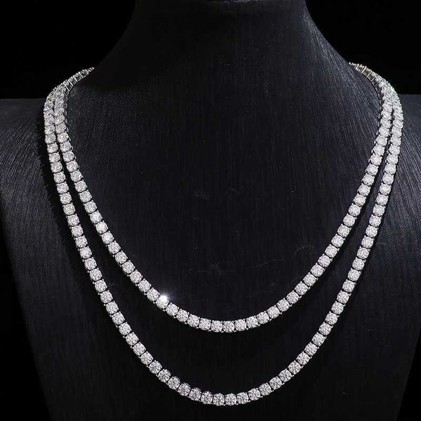 fashion jewelry iced out diamond tennis chain 4mm 22/24 inches 925 sterling silver vvs moissanite tennis chain necklace
fashion jewelry iced out diamond tennis chain 4mm 22/24 inches 925 sterling silver vvs moissanite tennis chain necklace